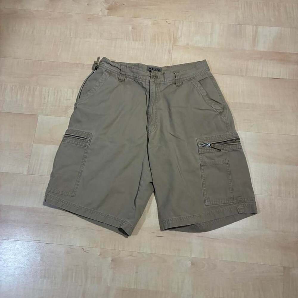 Alpine Design Cargo Shorts Mens 30 Khaki Tan Hiking Gorpcore